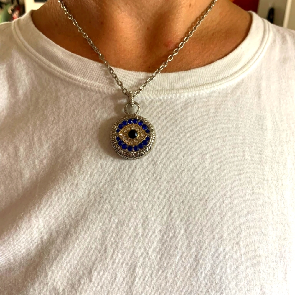 Evil eye necklace